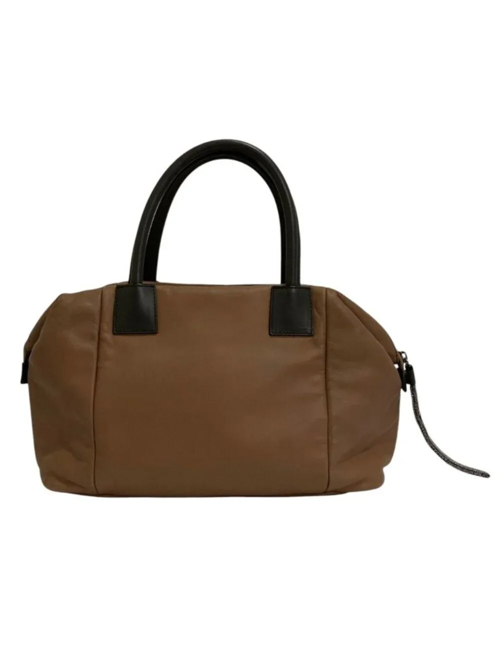 Brunello Cucinelli Moni Refasuna Tote Brown